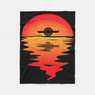 Electric Skateboard Onewheel Float Monowheel Vinta Fleece Blanket