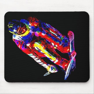 Electric Skier 03 Mouse Mat