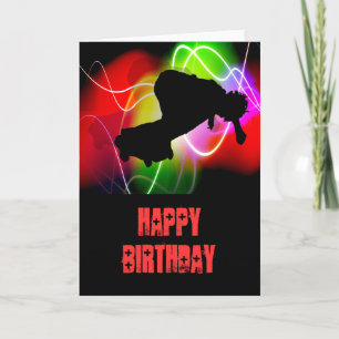 Electric Spectrum Skateboarder Card