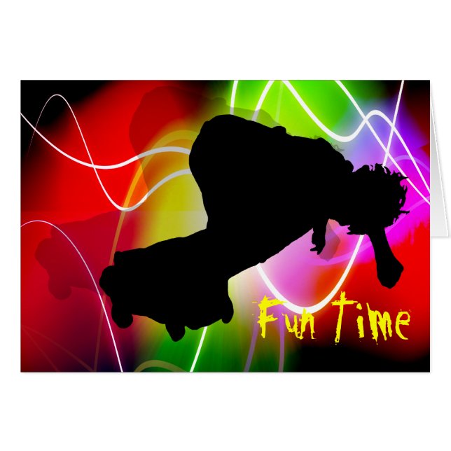 Electric Spectrum Skateboarding Party (Front Horizontal)