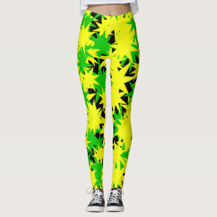 Electric Star Burst Leggings
