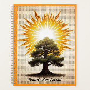 "Electric Storm Clouds" Planner
