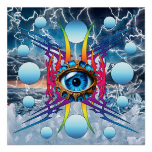 Electric Storm Poster