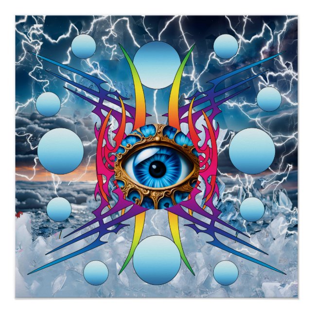 Electric Storm Poster (Front)