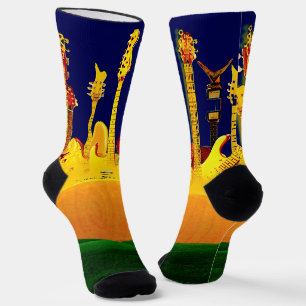 ELECTRIC SUNSET! SOCKS