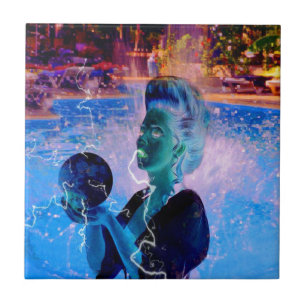 Electric Swimmer Tile