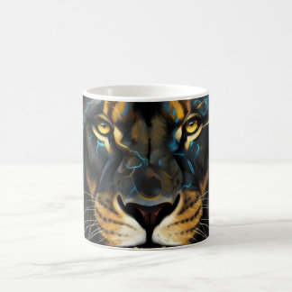 Electric Thunder Lion Coffee Mug