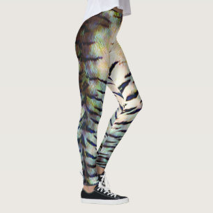 Electric Tiger Skin Print Leggings