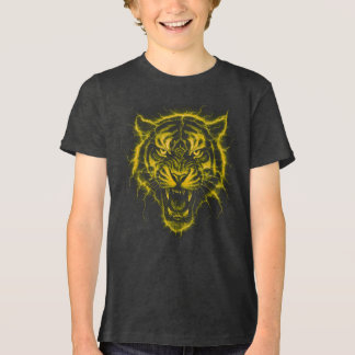Electric Tiger T-Shirt Tri-Blend Shirt