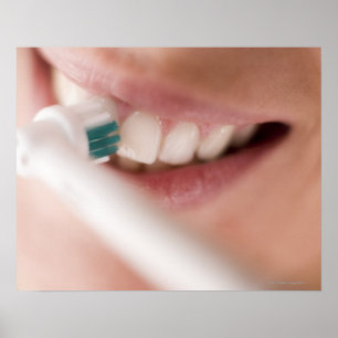 Electric toothbrush. These devices have a motor Poster