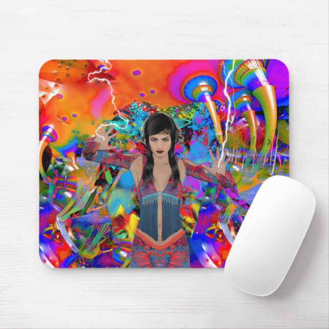 Electric Traveller Mouse Pad (With Mouse)