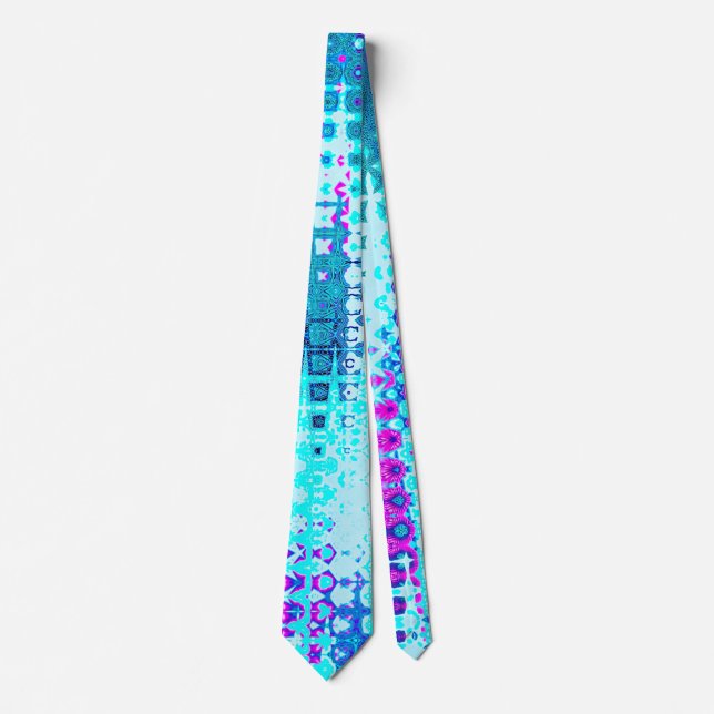 Electric Trout Time Tie (Front)