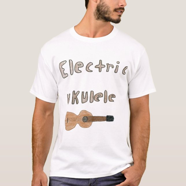 electric ukulele T-Shirt (Front)