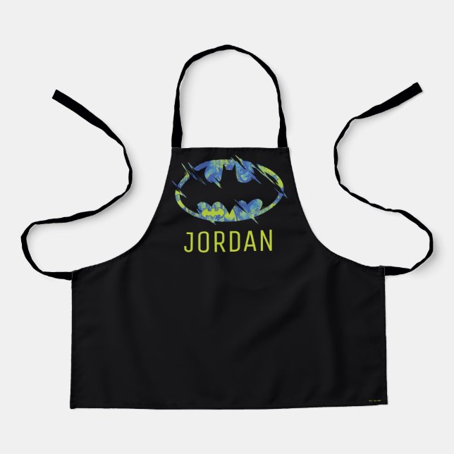 Electric Up Batman Symbol Apron (Front)