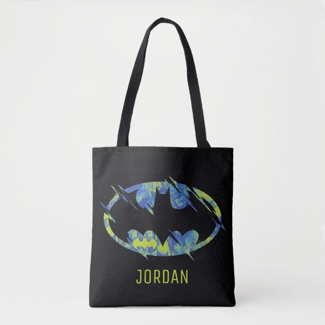 Electric Up Batman Symbol Tote Bag (Front)