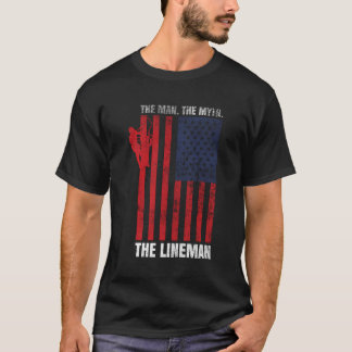 Electric Utility Lineman Design For Lineworker Ele T-Shirt
