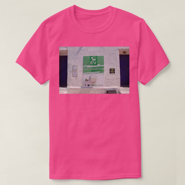 Electric vehicle charger Tilos T-Shirt (Design Front)