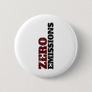 Electric Vehicle Zero Emissions Ev Car Driver Elec 6 Cm Round Badge
