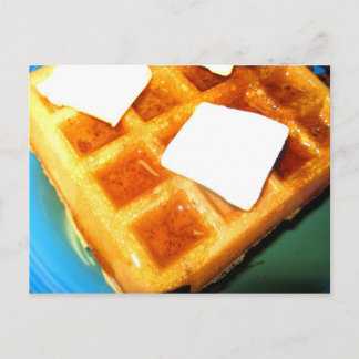 Electric Waffles Postcard