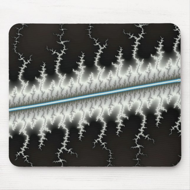 Electric Wire - Fractal Mouse Mat (Front)