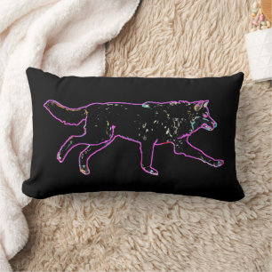 Electric Wolf Lumbar Cushion