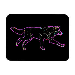 Electric Wolf Magnet