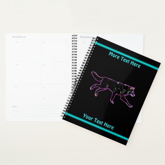 Electric Wolf Planner (Display)