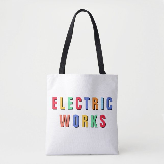 Electric Works™ Tote Bag (Front)