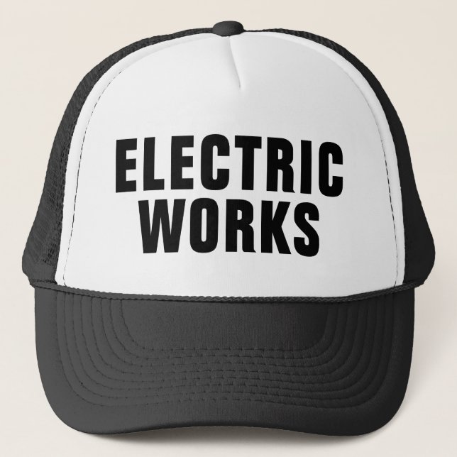 Electric Works™ Trucker Hat (Front)