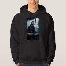 Electric Zebra Synthesizer Concert Hoodie