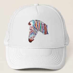 Electric Zebra. Trucker Hat