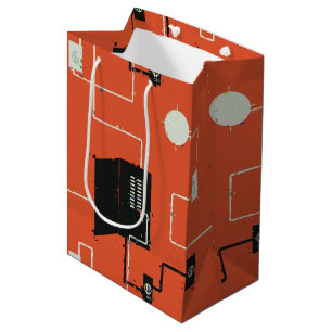 Electrical Circuits - Construction Themed  Medium Gift Bag
