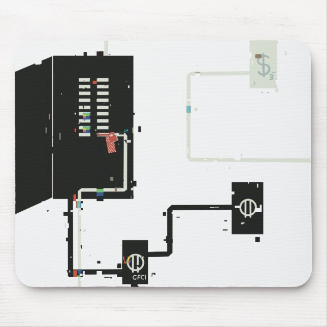 Electrical Circuits Mouse Mat (Front)