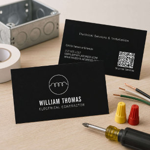 Electrical Contractor Business Card