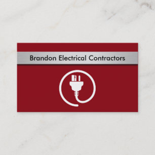 Electrical Contractor Business Cards