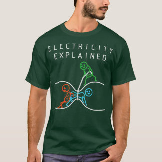 Electrical Diagram Electricity Explained Ohms T-Shirt