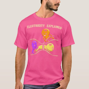 Electrical Diagram Electricity Explained Ohms Watt T-Shirt