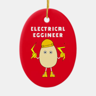 Electrical Eggineer Ceramic Tree Decoration