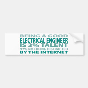 Electrical Engineer 3% Talent Bumper Sticker