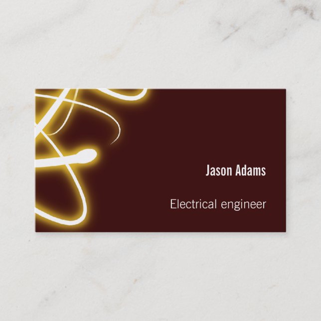 Electrical engineer - Business Card (Front)