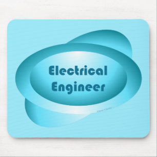Electrical Engineer Button Mouse Mat
