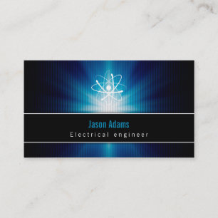 Electrical Engineer Construction Business Card
