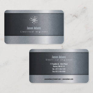 Electrical Engineer Cool Modern Business Card