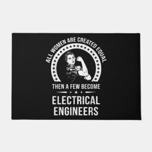 Electrical Engineer For Women Are Created Equal Doormat