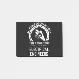 Electrical Engineer For Women Are Created Equal Post-it Notes