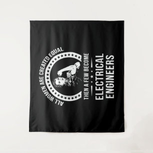 Electrical Engineer For Women Are Created Equal Tapestry