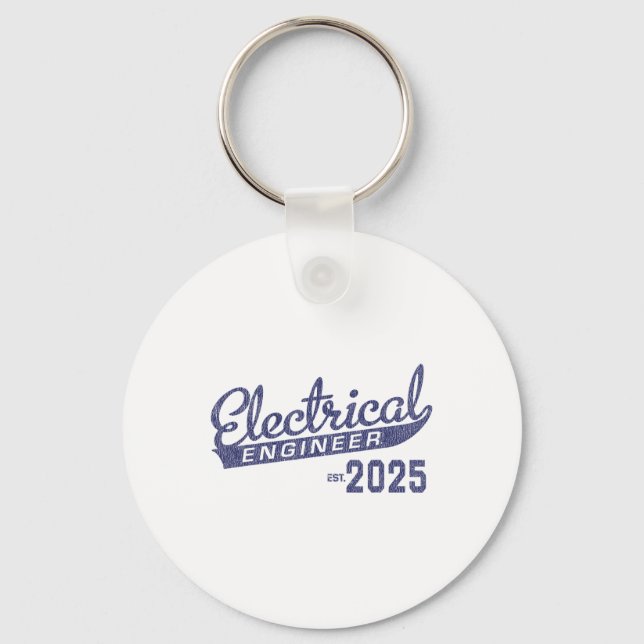 Electrical Engineer Graduation 2025 1  Key Ring (Front)