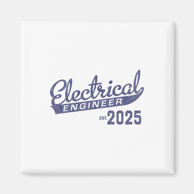 Electrical Engineer Graduation 2025 1  Magnet (Front)