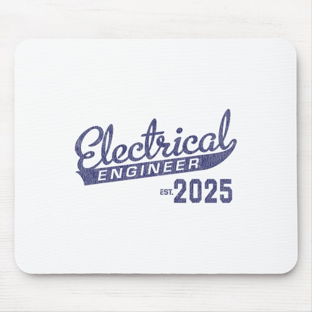 Electrical Engineer Graduation 2025 1  Mouse Mat (Front)