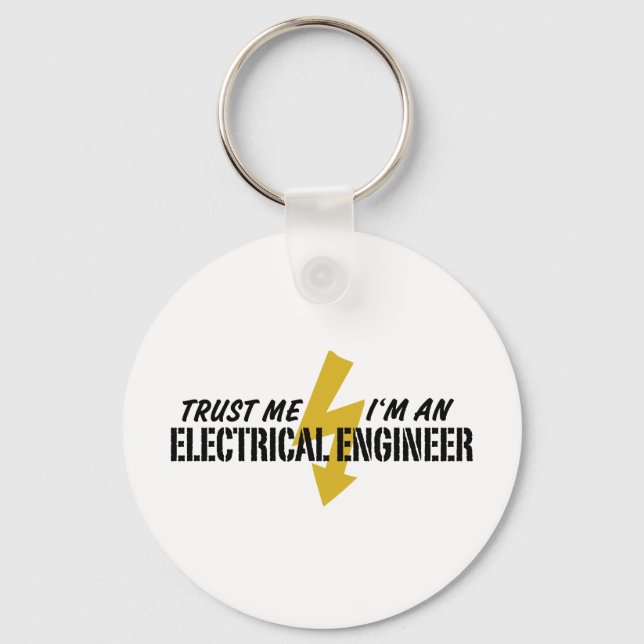Electrical Engineer Key Ring (Front)